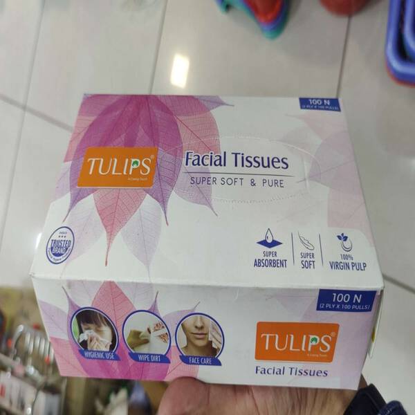 Facial Tissue - Tulips