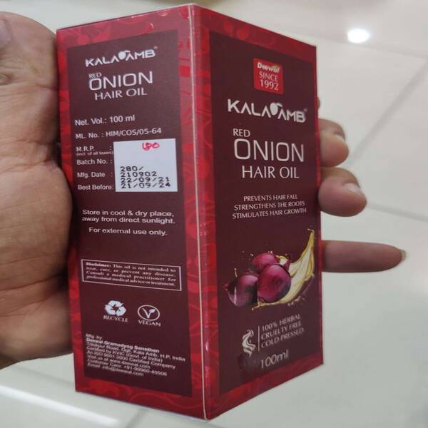 Onion Hair Oil - Kalaamb