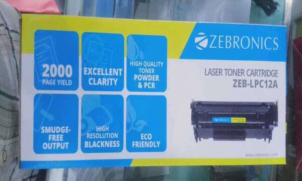 Laser Toner Cartridge - Zebronics