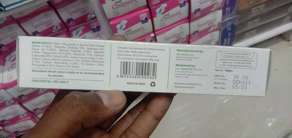 Foaming Fluoridated Toothpaste - Happy Health India