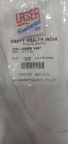 Vest - Happy Health India