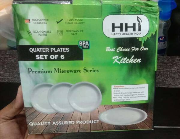 Plates Set - Happy Health India