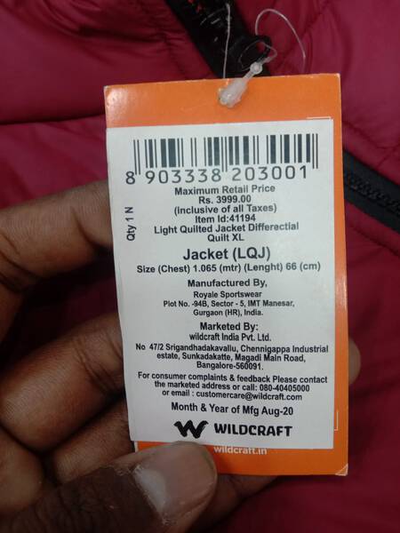 Coat & Jacket - Wildcraft