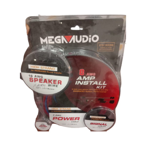 AMP Install Kit - Megaaudio