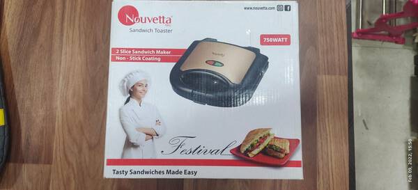 Sandwich Toaster - Nouvetta Italy