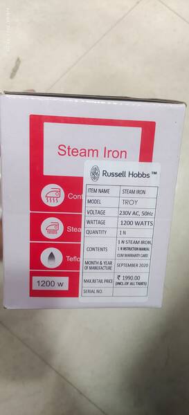 Steam Iron - Russell Hobbs