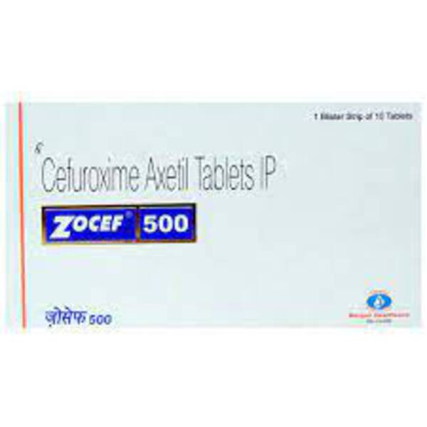 Zocef 500 Tablet Image