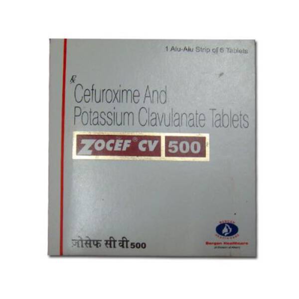 Zocef-CV 500 Tablet - Alkem Laboratories Ltd