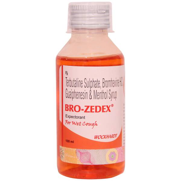 Bro-Zedex Syrup - Wockhardt Ltd