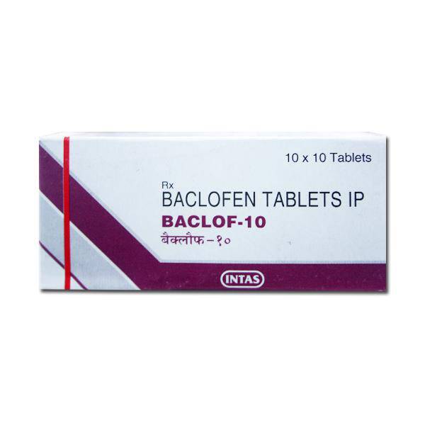 Baclof 10 Tablets - Intas Pharmaceuticals Ltd