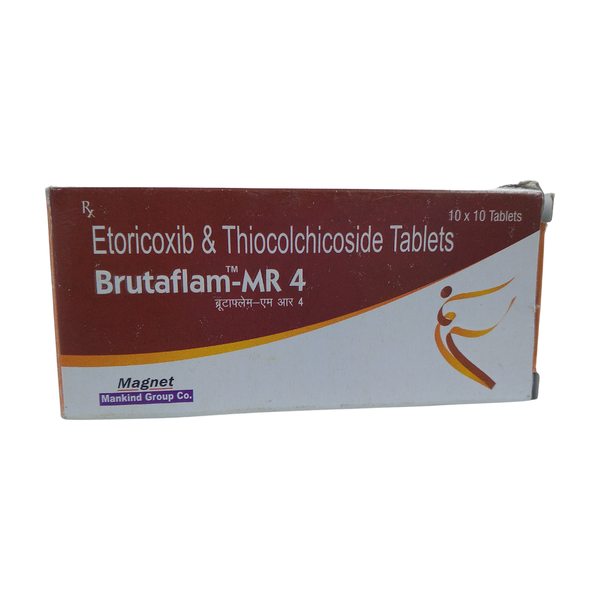 Brutaflam MR 4 Tablets - Mankind Pharma Ltd