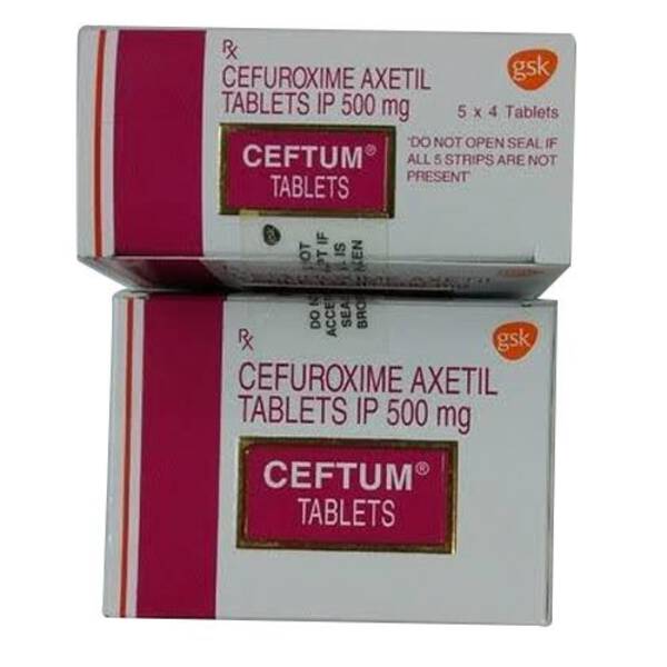 Ceftum 500mg Tablets - GlaxoSmithKline