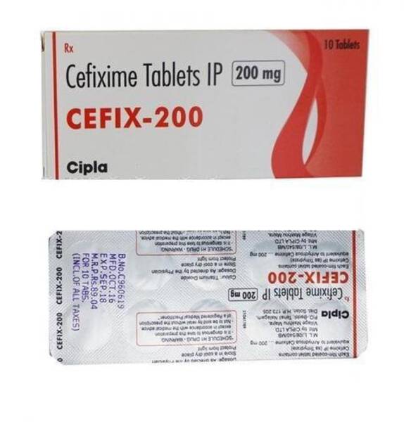 Cefix 200 Tablets - Cipla