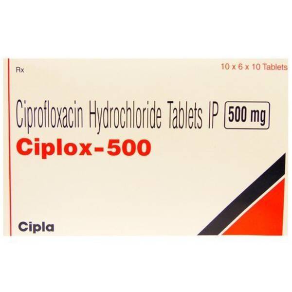 Ciplox 500 Tablets - Cipla