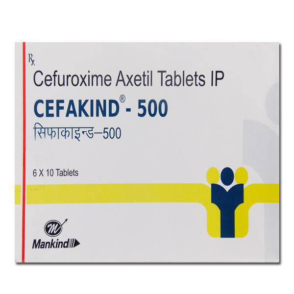 Cefakind 500 Tablets - Mankind Pharma Ltd