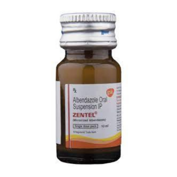 Zentel Oral Suspension - GSK (Glaxo SmithKline Pharmaceuticals Ltd)
