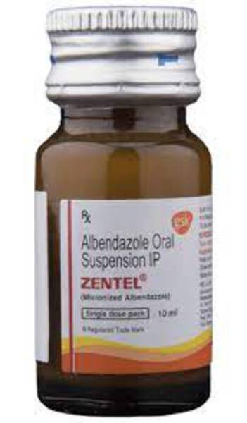 Zentel Oral Suspension - GSK (Glaxo SmithKline Pharmaceuticals Ltd)