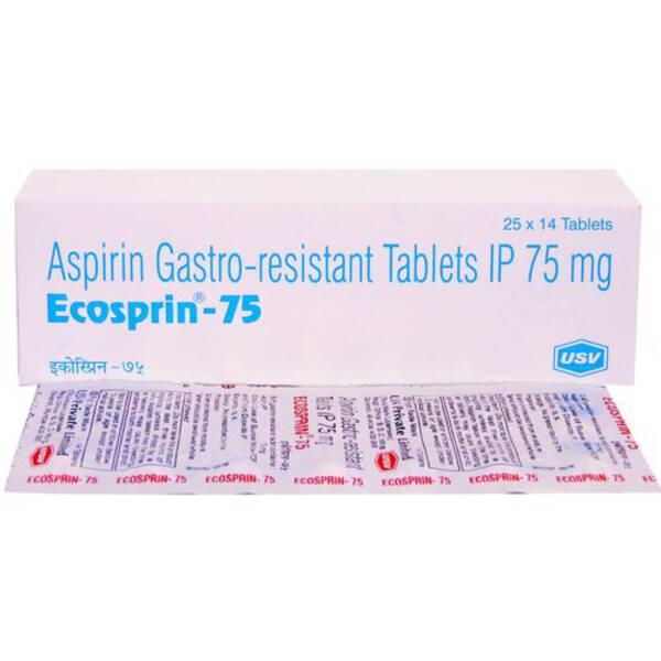 Ecosprin 75 Tablets - USV Ltd
