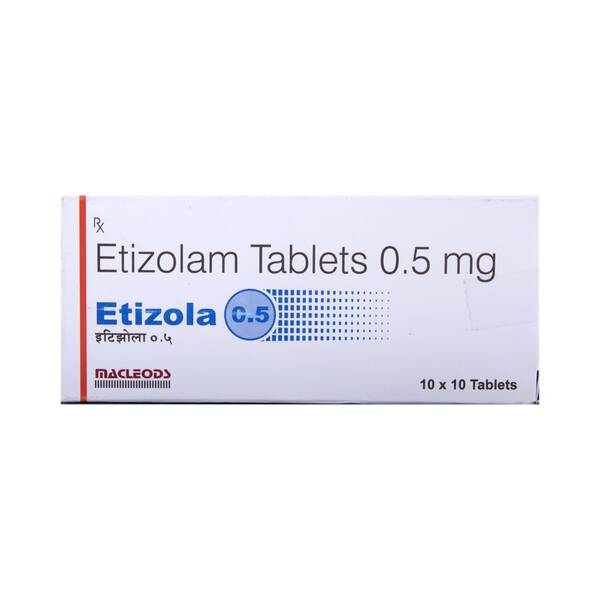Etizola 0.5 Tablets - Macleods Pharmaceuticals Ltd