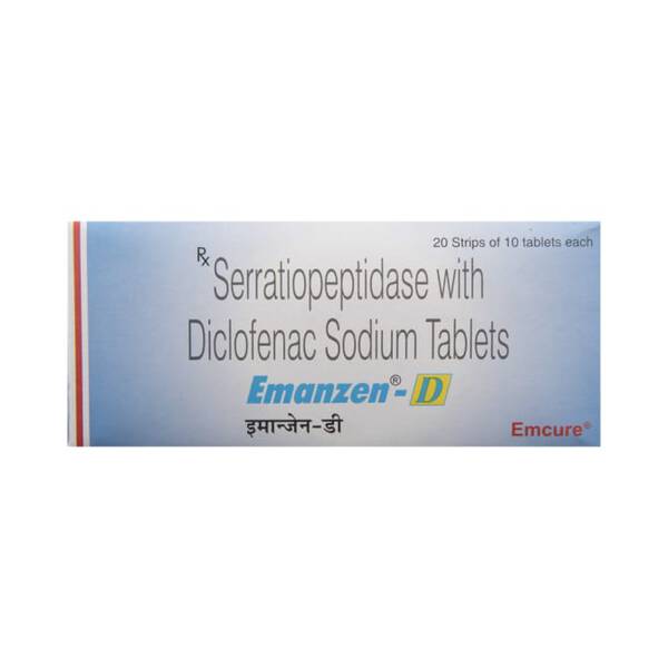 Emanzen-D Tablets - Emcure Pharmaceuticals ltd