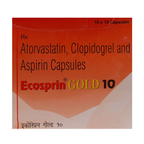 Ecosprin Gold 10 Capsules - USV Ltd