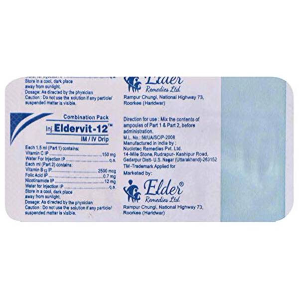 Eldervit-12 Combipack - Elder Pharmaceuticals
