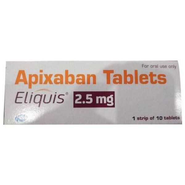 Eliquis 2.5mg Tablets - Pfizer Limited