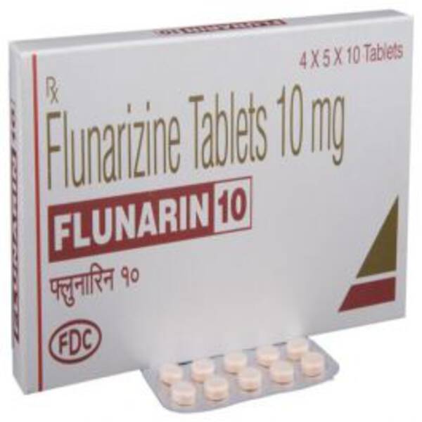 Flunarin 10 Tablets - FDC Ltd
