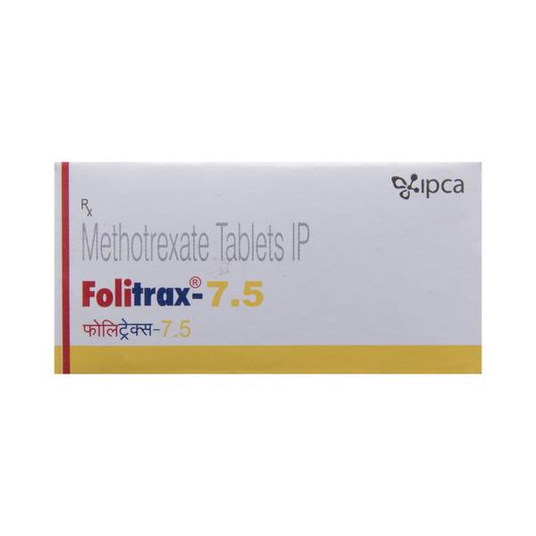 Folitrax 7.5 Tablets - Ipca Laboratories Ltd