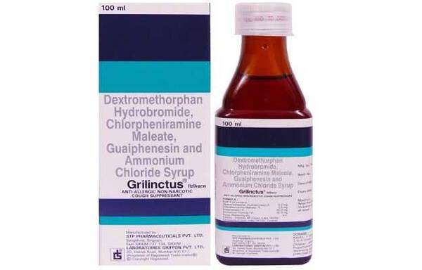 Grilinctus Syrup - Franco Indian Pharmaceuticals