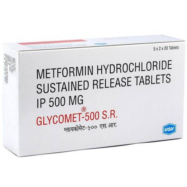 Glycomet 500 SR Tablets - USV Ltd