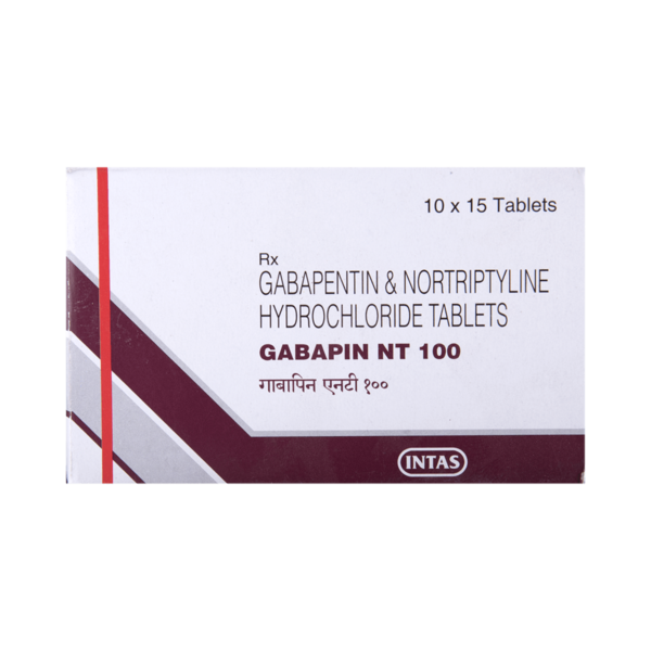Gabapin NT 100 Tablets - Intas Pharmaceuticals Ltd