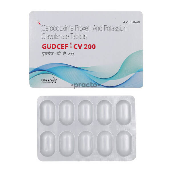 Gudcef-CV 200 Tablets - Mankind Pharma Ltd