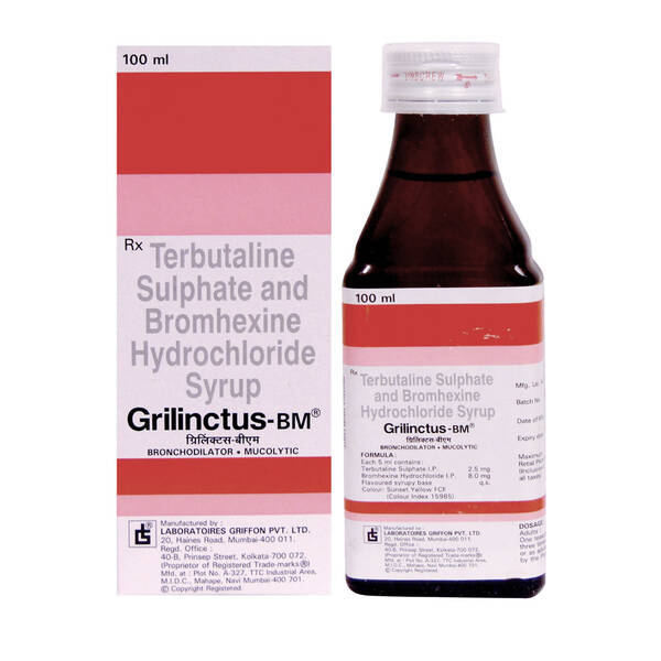 Grilinctus-BM Syrup - Franco Indian Pharmaceuticals