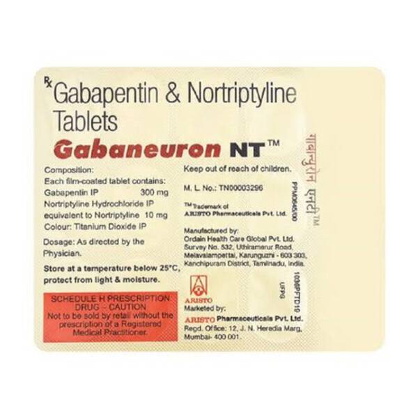 Gabaneuron NT Tablets - Aristo Pharmaceuticals Pvt Ltd