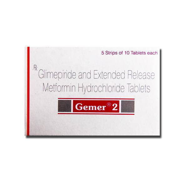 Gemer 2 Tablet PR - Sun Pharmaceutical Industries Ltd
