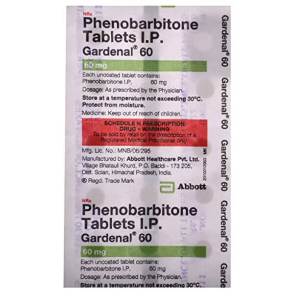 Gardenal 60 Tablets - Abbott