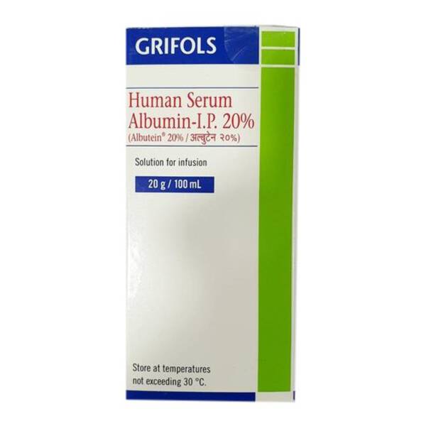 Human Albumin Infusion - Bharat Serums & Vaccines Ltd