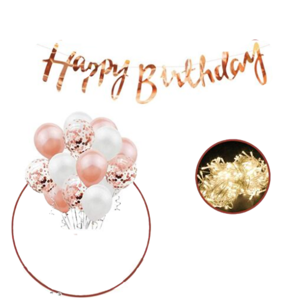 Happy Birthday Decoration Kit Combo - BalloonWala