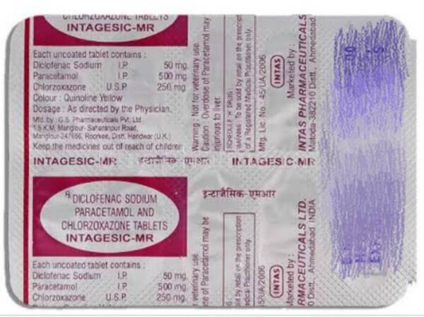 Intagesic-MR Tablets - Intas Pharmaceuticals Ltd