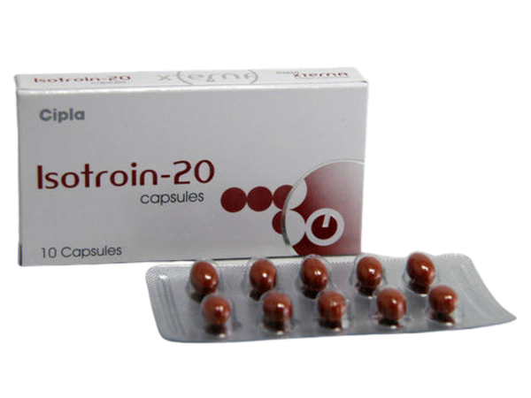 Isotroin 20 Capsules - Cipla