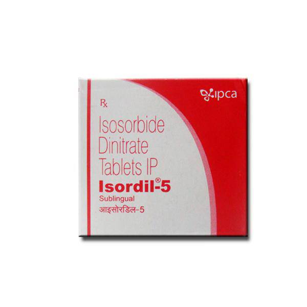Isordil 5 Sublingual tablets - Ipca Laboratories Ltd
