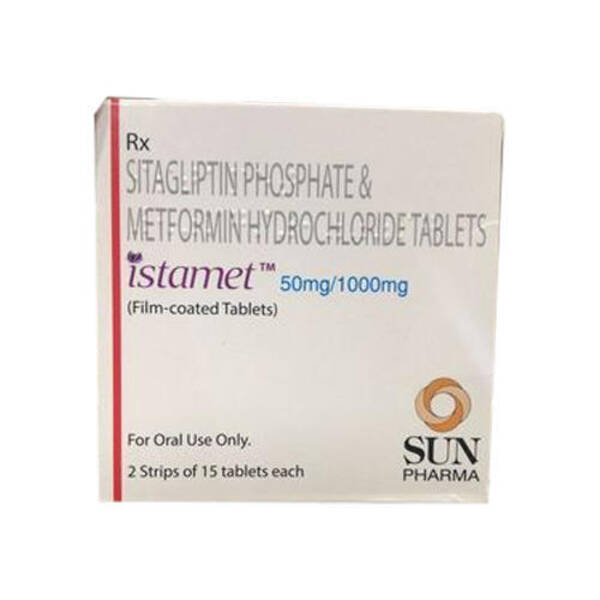 Istamet 50mg/1000mg Tablets - Sun Pharmaceutical Industries Ltd