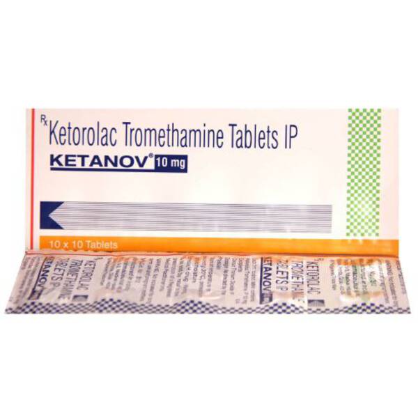 Ketanov 10mg Tablets - Sun Pharmaceutical Industries Ltd