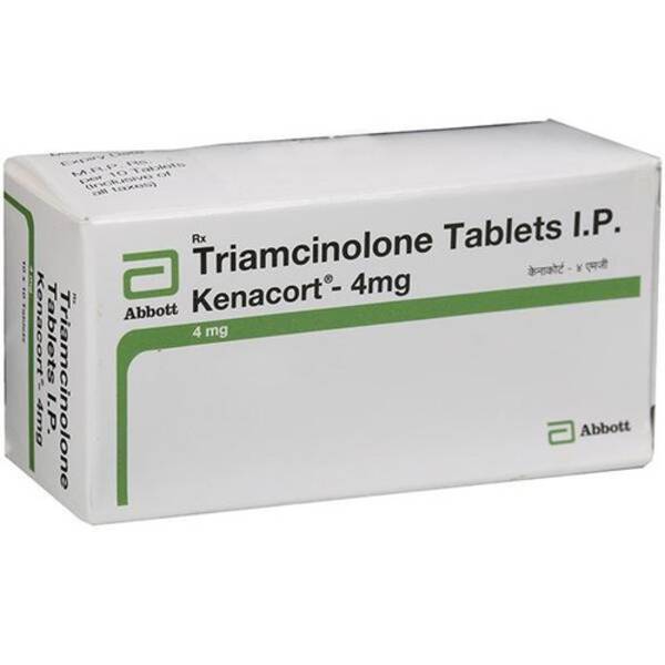 Kenacort 4mg Tablets - Abbott