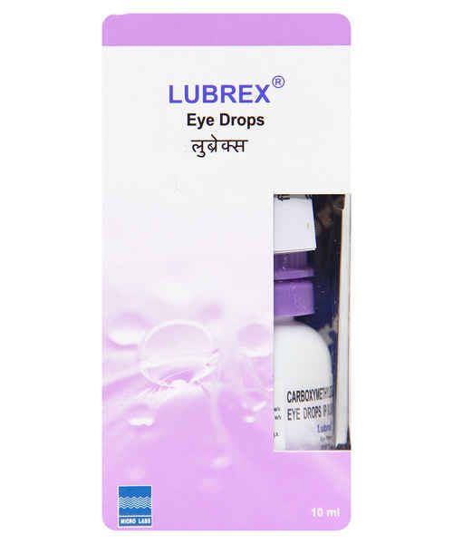 Lubrex Eye Drops - Micro Labs Ltd