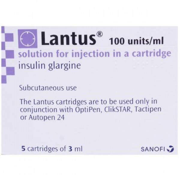 Lantus 100IU/ml Solution for Injection - Sanofi India Ltd