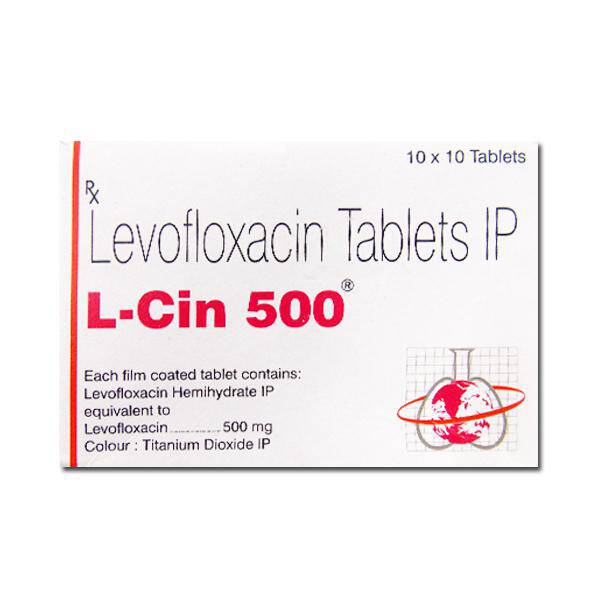 L-Cin 500 Tablets - Lupin Pharmaceuticals, Inc.