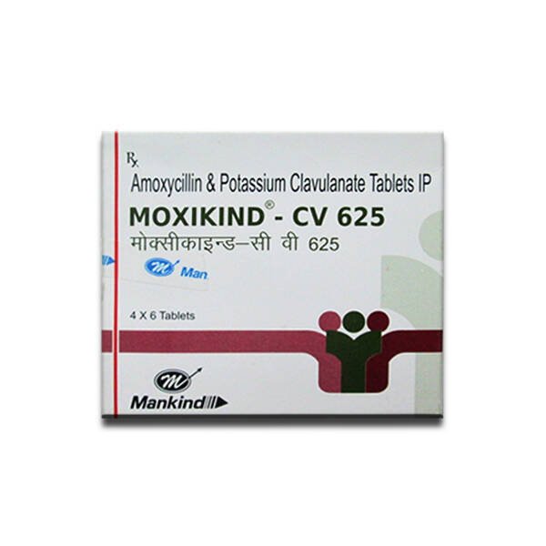 Moxikind-CV 625 Tablets - Mankind Pharma Ltd