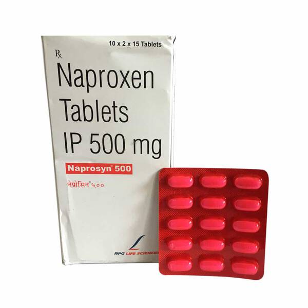 Naprosyn 500 Tablets - RPG Life Sciences Ltd